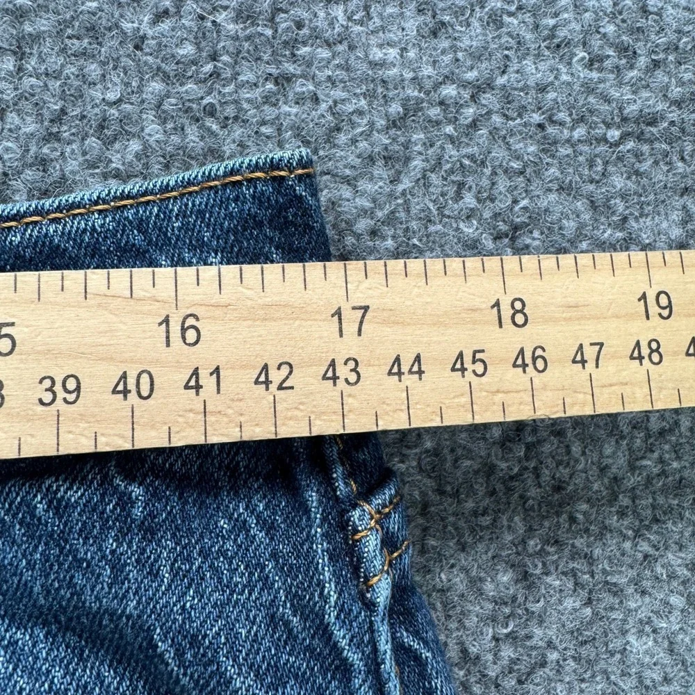 Levi's 505 Regular Fit‎ Jeans Mens 34x30 Blue Medium Wash Denim Workwear